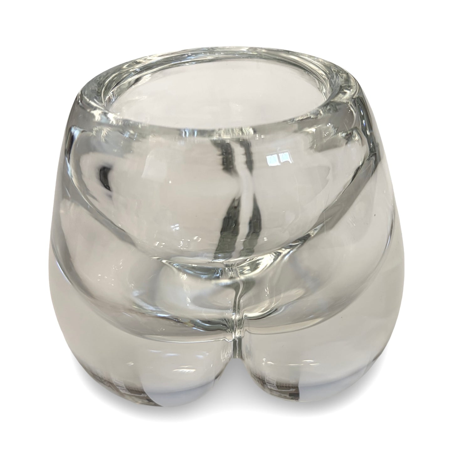 Hand-Blown Crystal Bowl