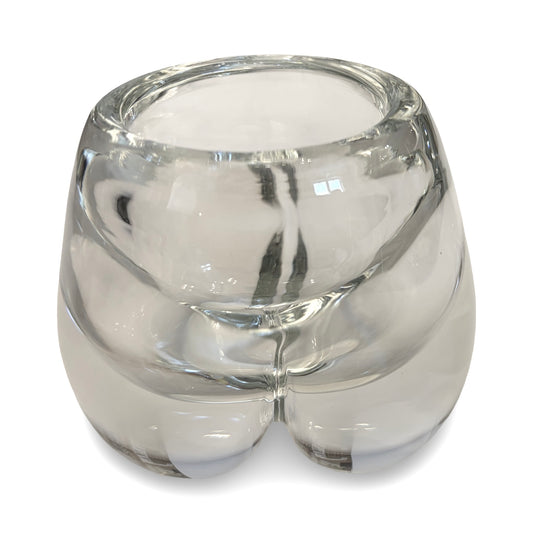 Hand-Blown Crystal Bowl