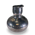 Gunmetal Glazed Earthenware Carafe