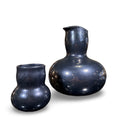 Gunmetal Glazed Terracotta Riverside Pitcher set