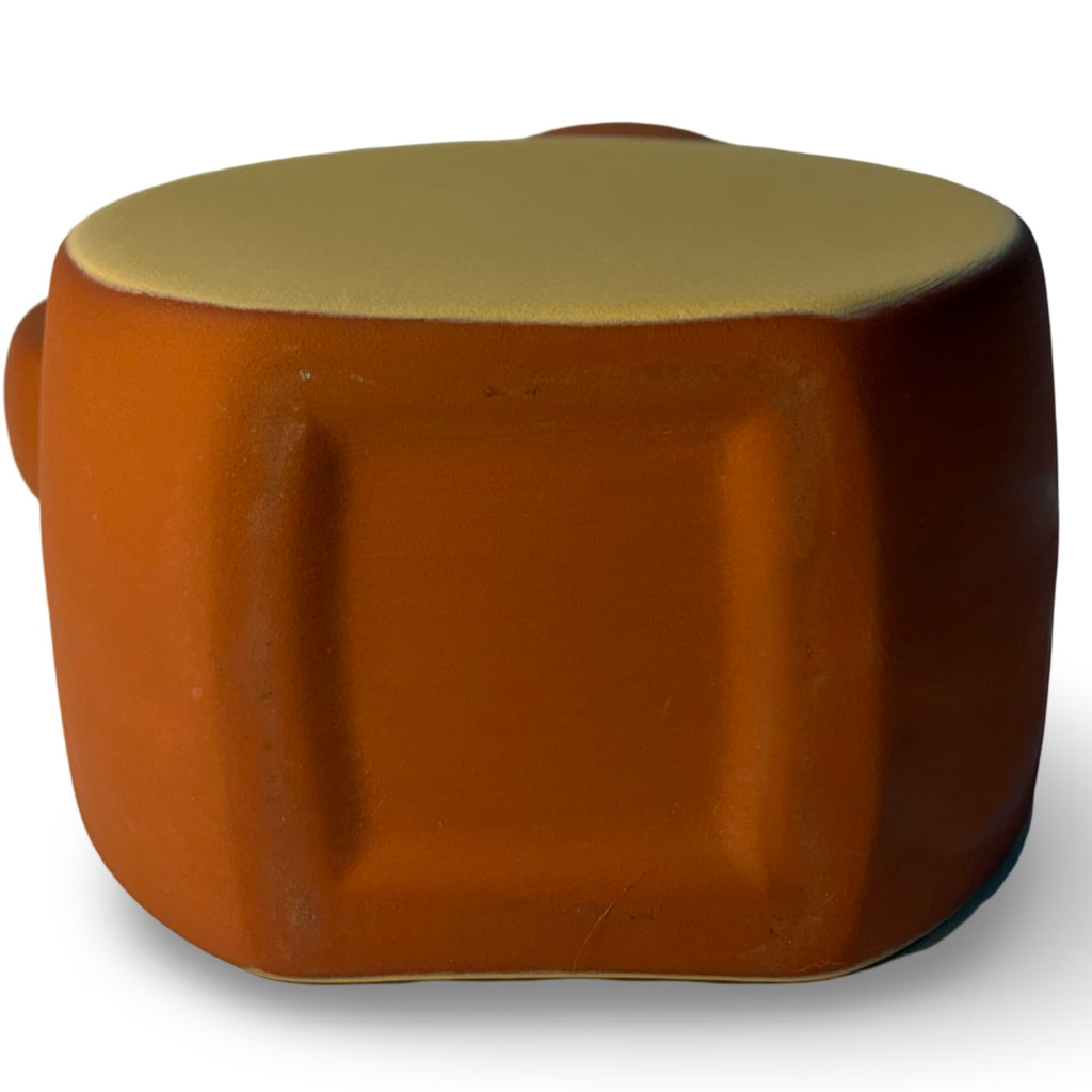 Small Yellow Terracotta Schramberg Pitcher