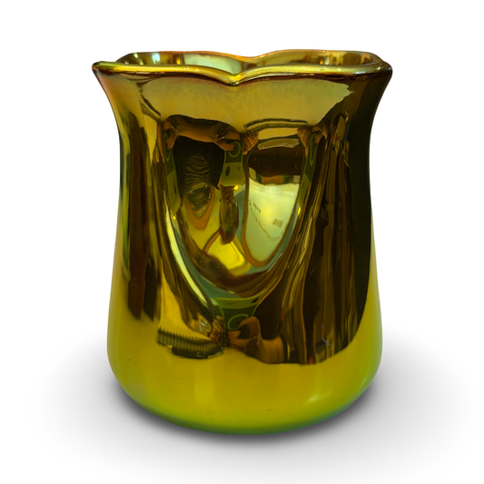 Small Green Zsolnay Porcelain Vessel