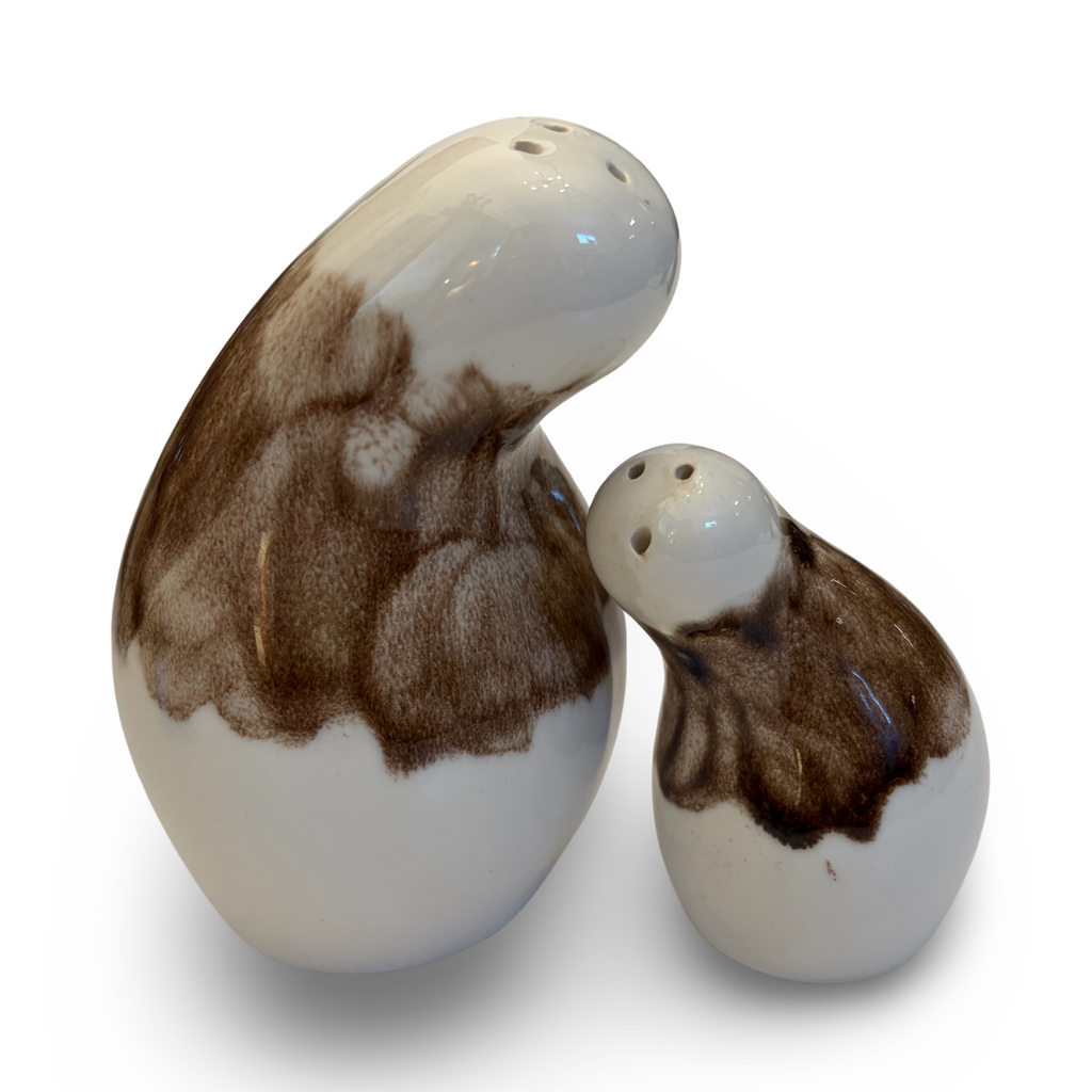 Unique One of a Kind Schmoo Salt and Pepper
