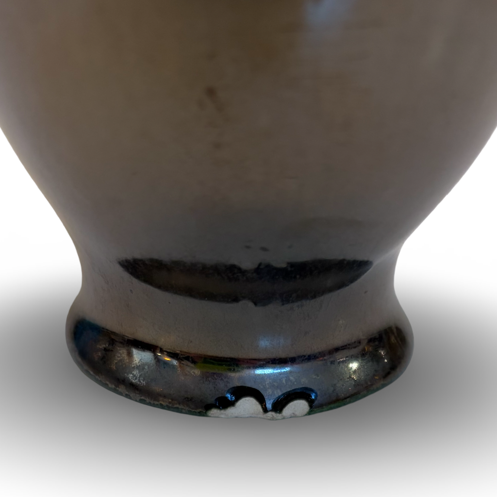 Gunmetal Earthenware Bud Vase (2nd)