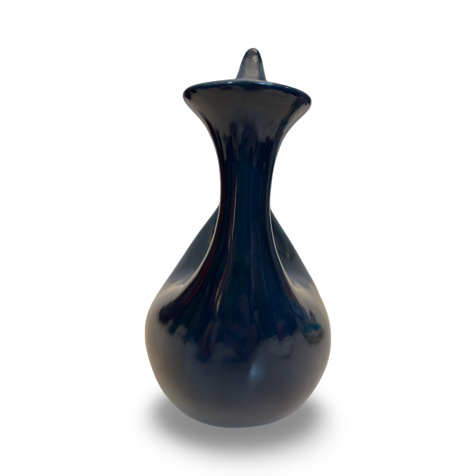 Dark Blue, Bird ‘Bud’ Vase