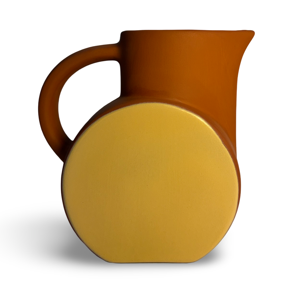 Yellow Terracotta Schramberg Pitcher