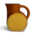Small Yellow Terracotta Schramberg Pitcher