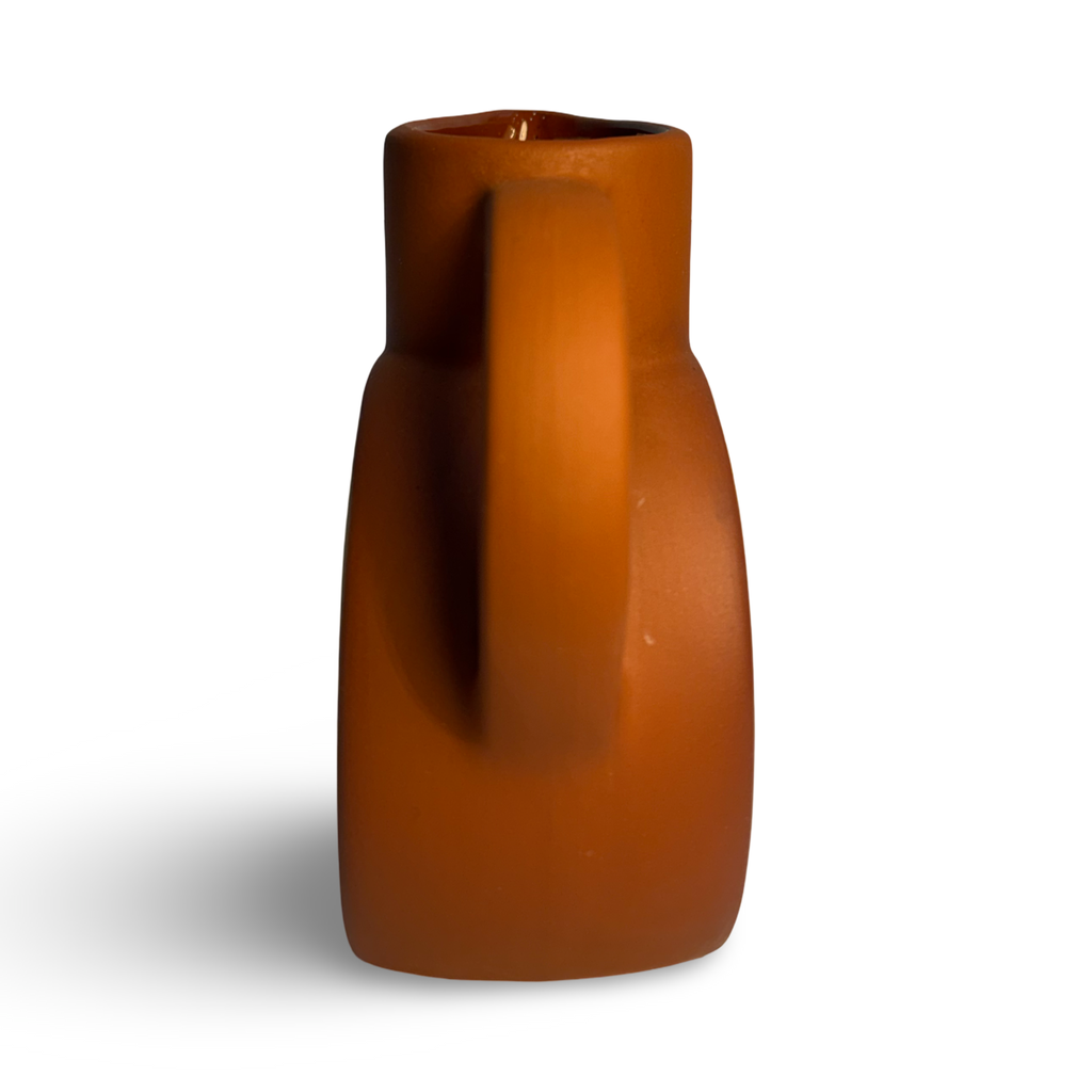 Small Yellow Terracotta Schramberg Pitcher