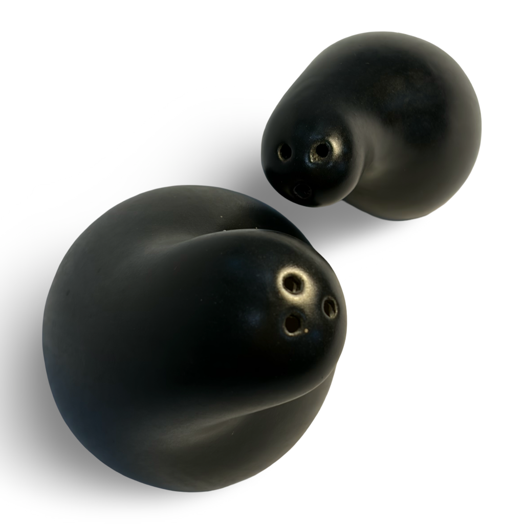 Black Schmoo Salt and Pepper Set