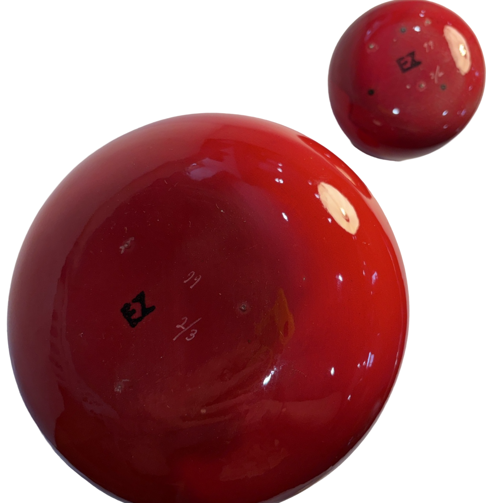 Unique red carafe and drinking vessel