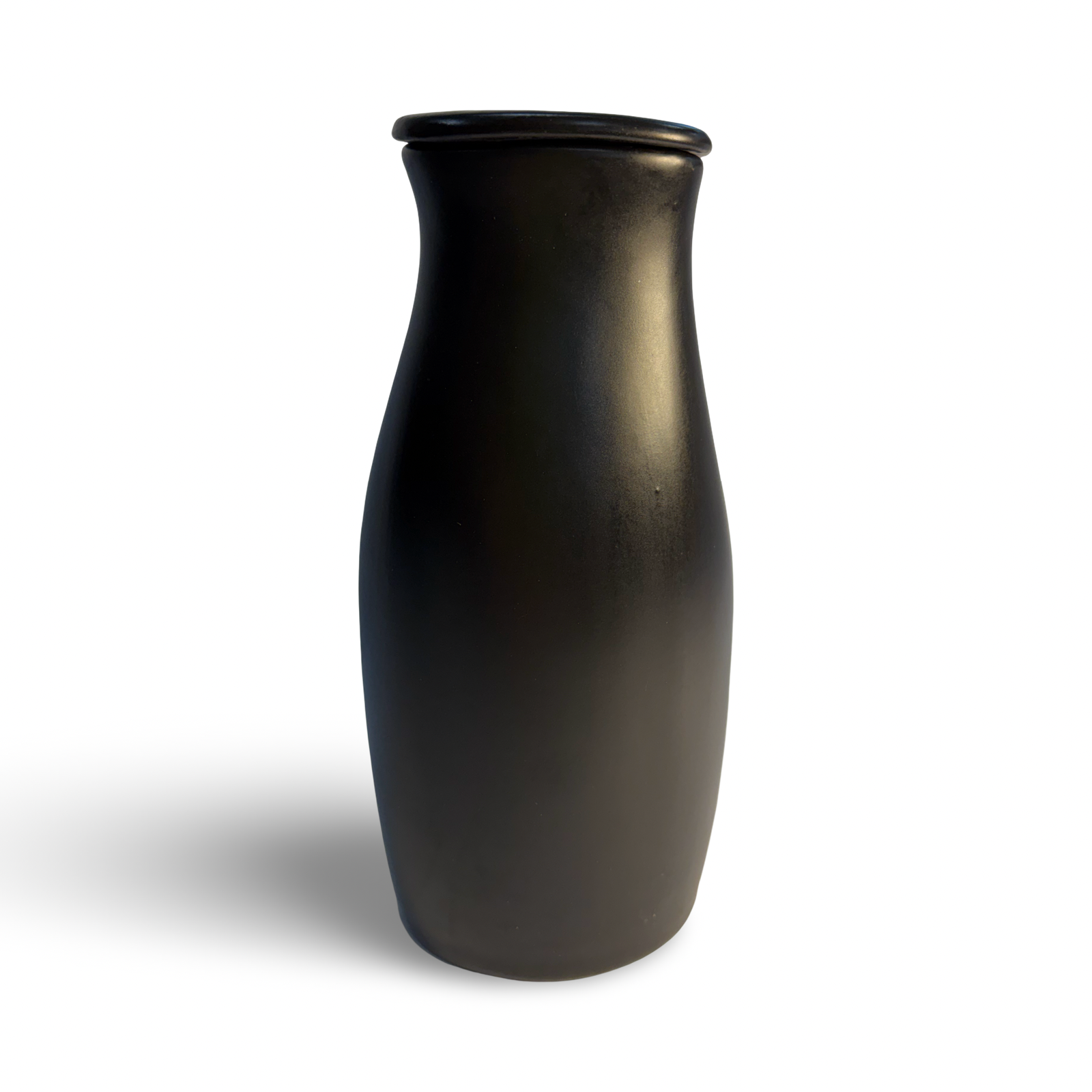 Black Lidded Icebox Carafe