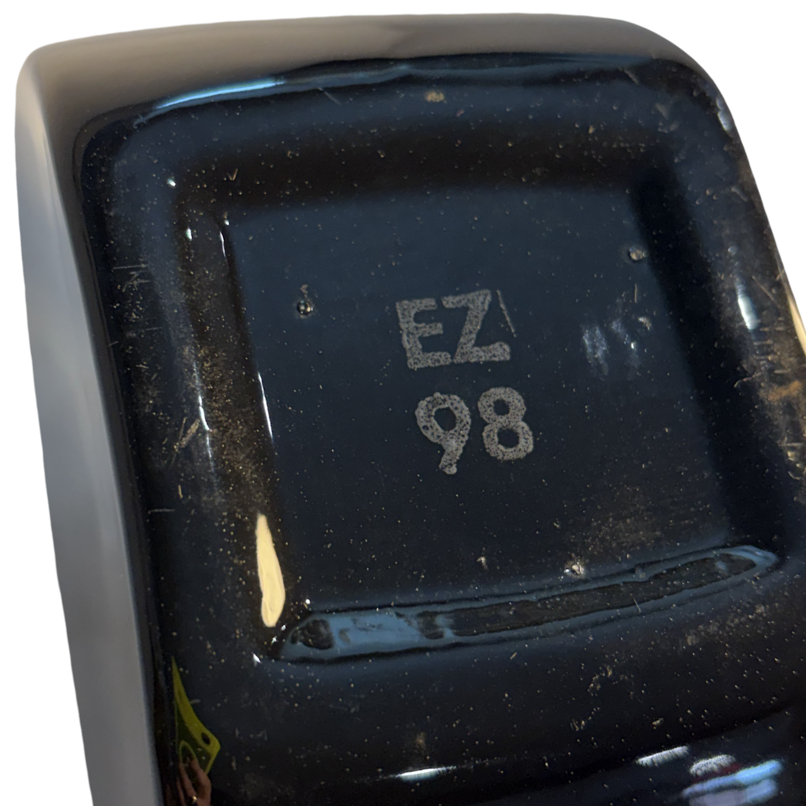 High Gloss Black Schramberg Earthenware Pitcher