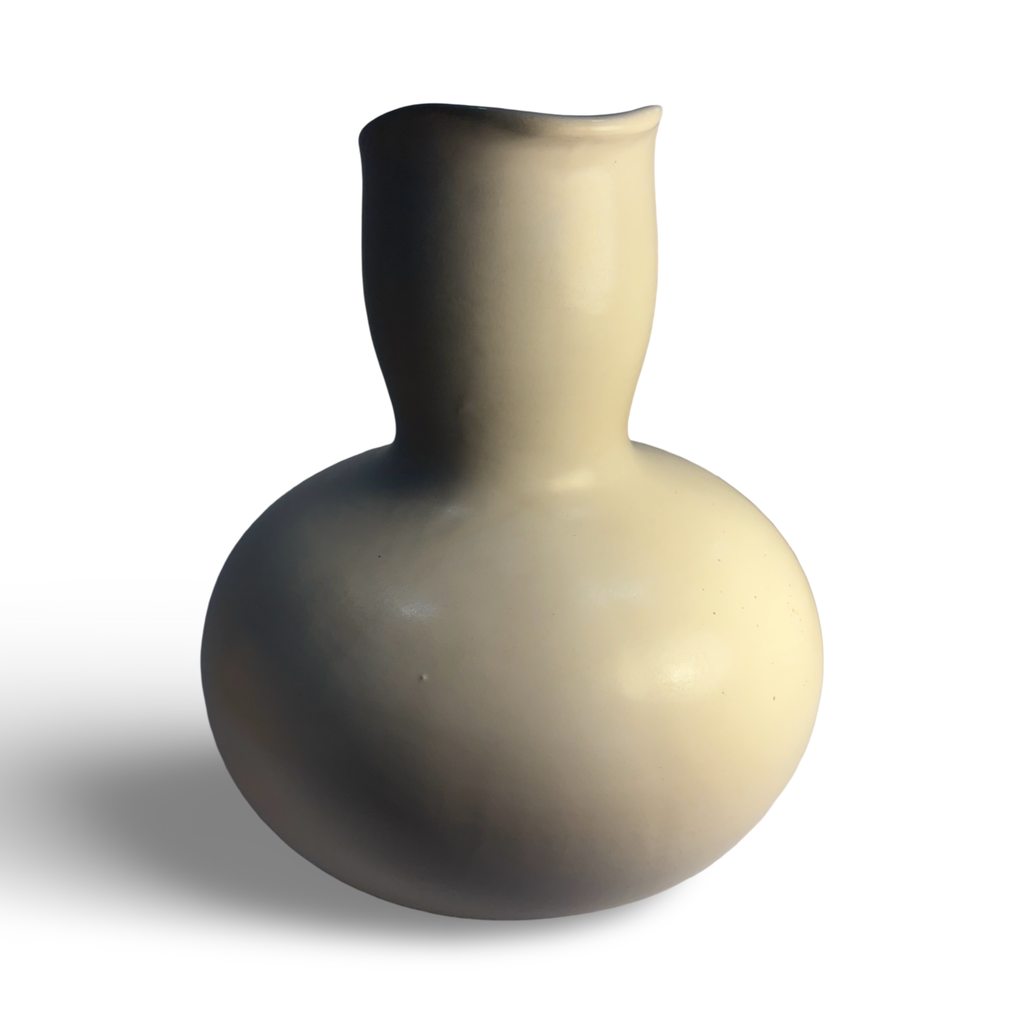 White Earthenware Riverside Pitcher