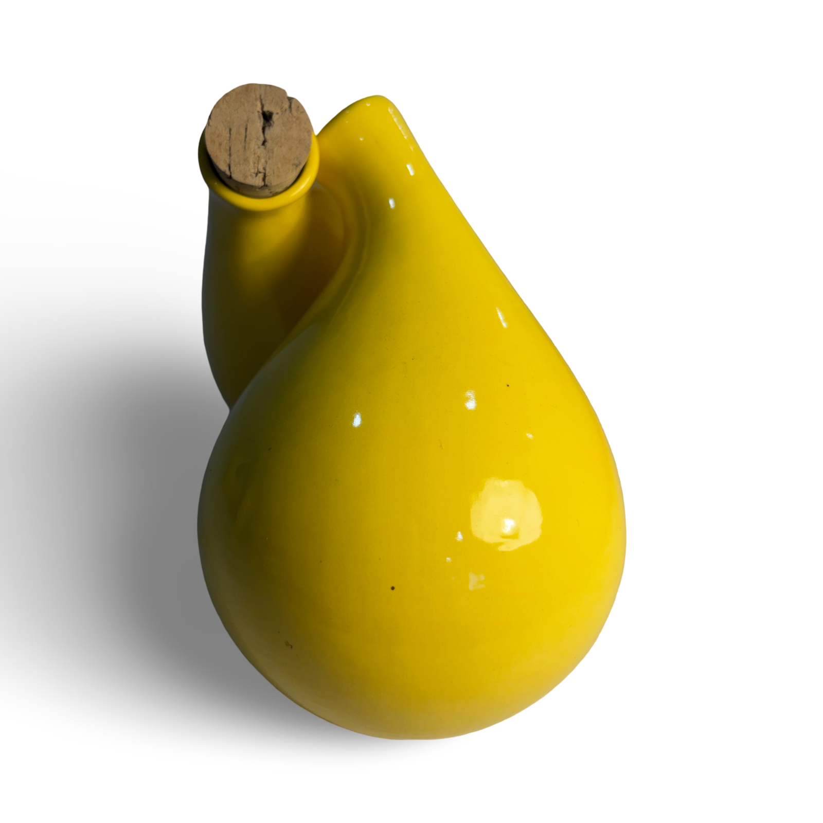 Yellow Oil and Vinegar Cruet Set