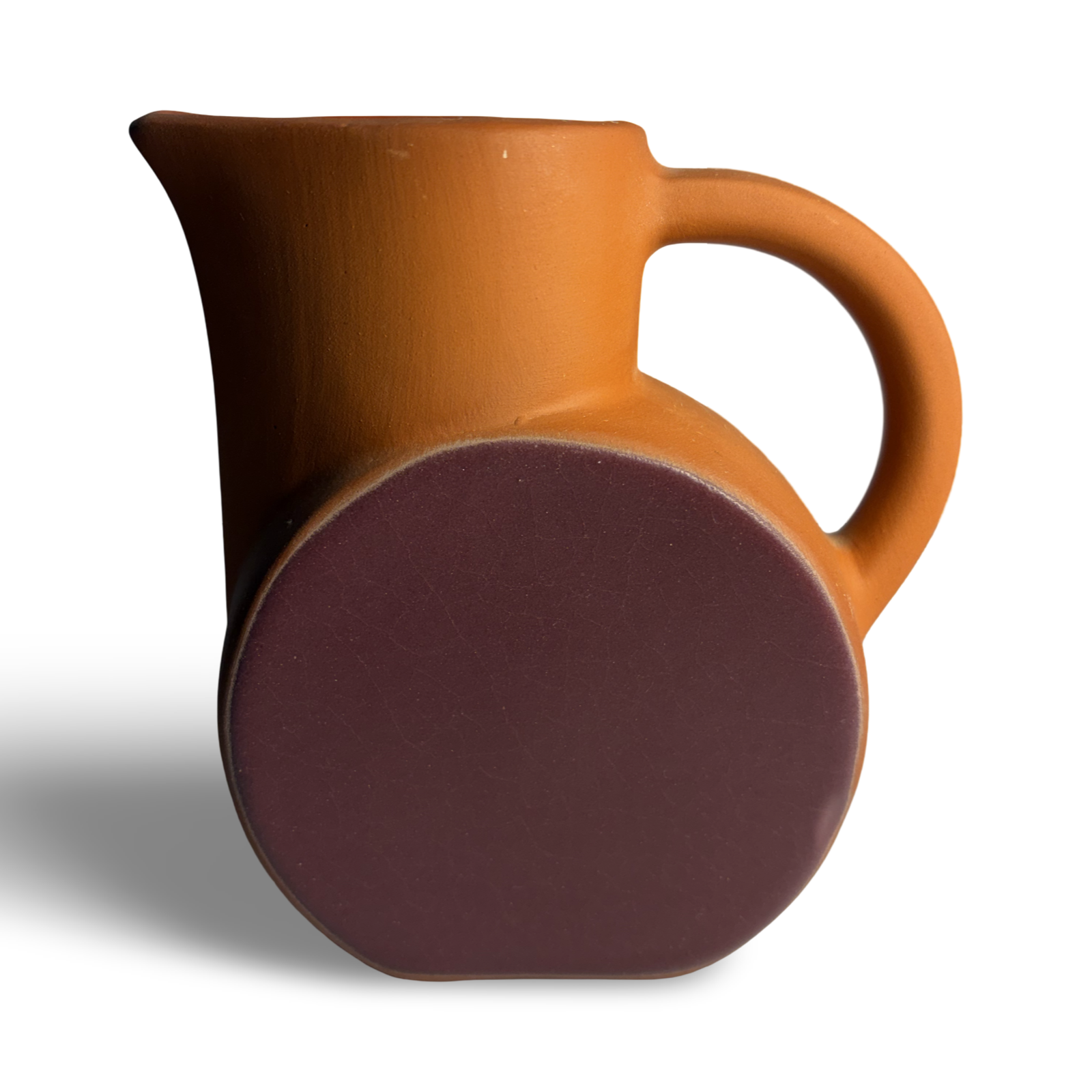 Aubergine Schramberg Terra Cotta Pitcher